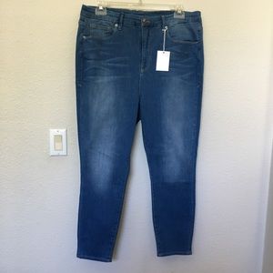 Good American Good Legs skinny high waisted jeans
